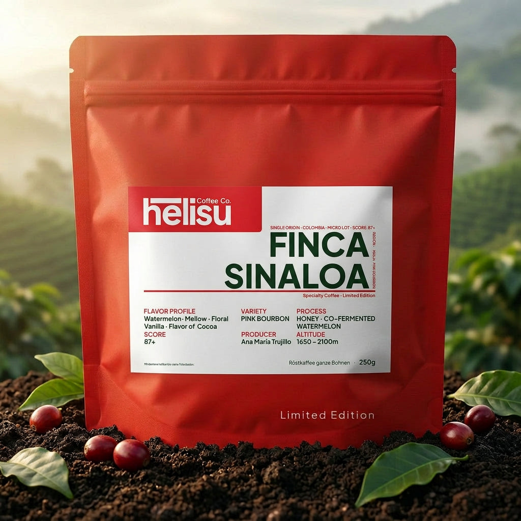 Sinaloa Huila Pink Bourbon Honey Co-Fermented Watermelon – 250g K-Seal Bag