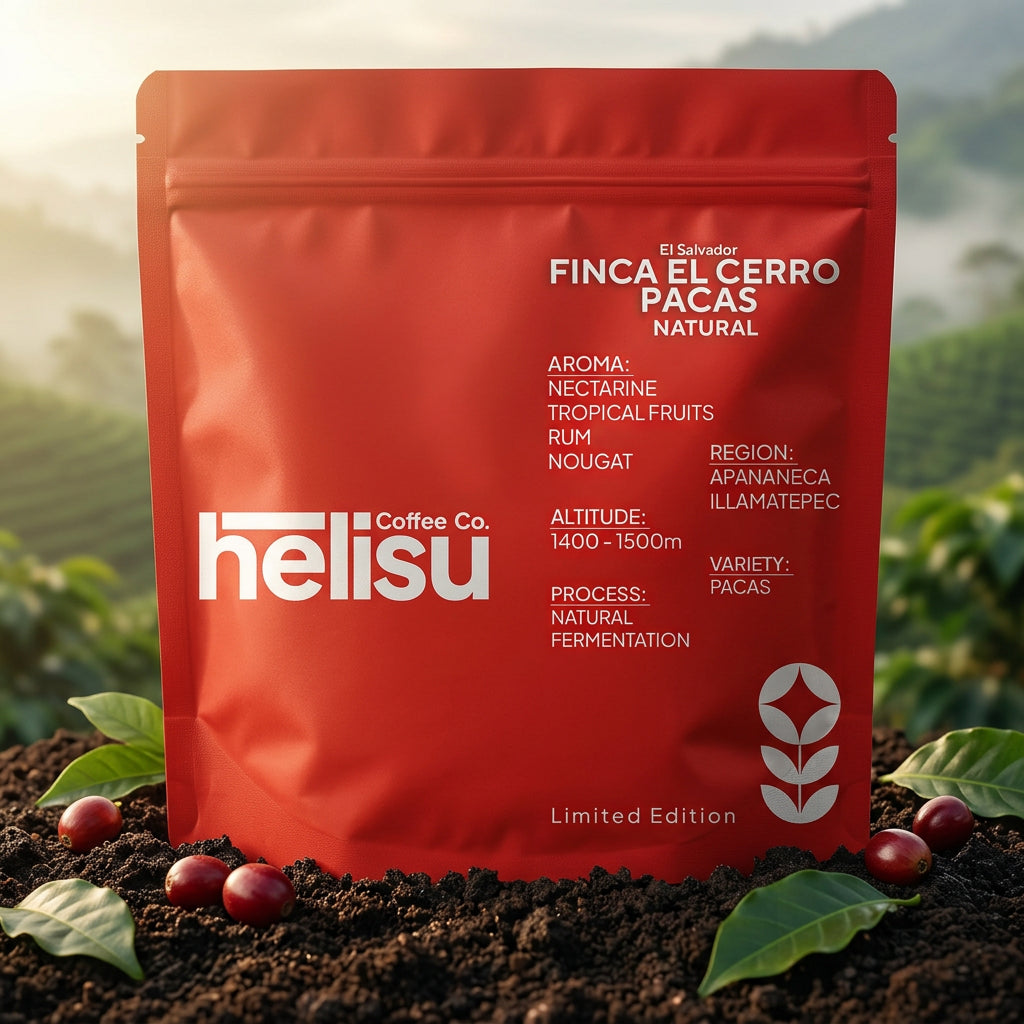 HELISU Finca El Cerro Pacas Natural – Limited Edition aus Apaneca-Ilamatepec, El Salvador